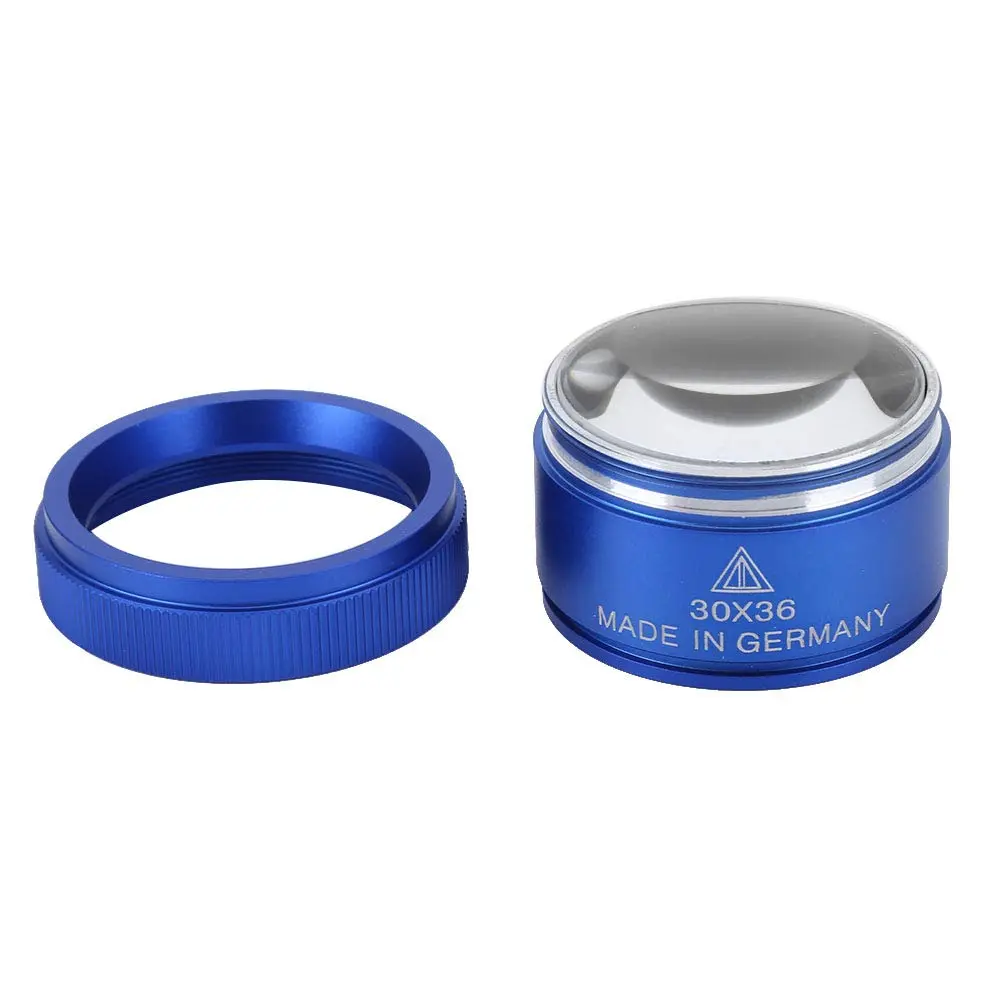 Cosiki 30X Magnifying Glass Loupe with 36mm Lens | Handheld Pocket Magnifier for Jewelry Identification - view 4