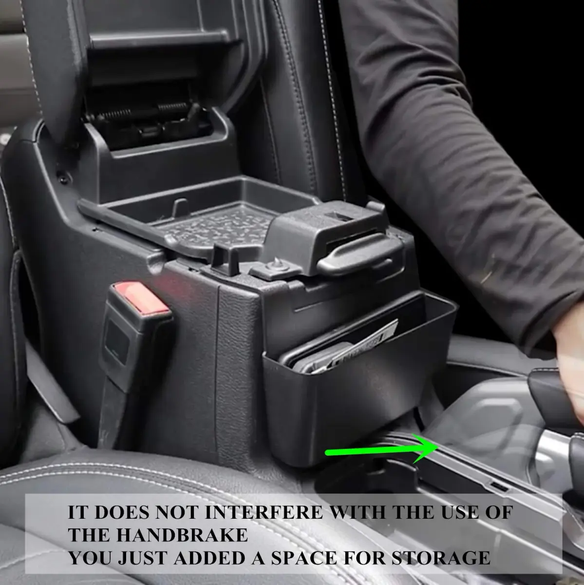 YOCTM Black Caddy for Jeep Wrangler JL JT 2018-2025 | Extends Storage Space - view 5