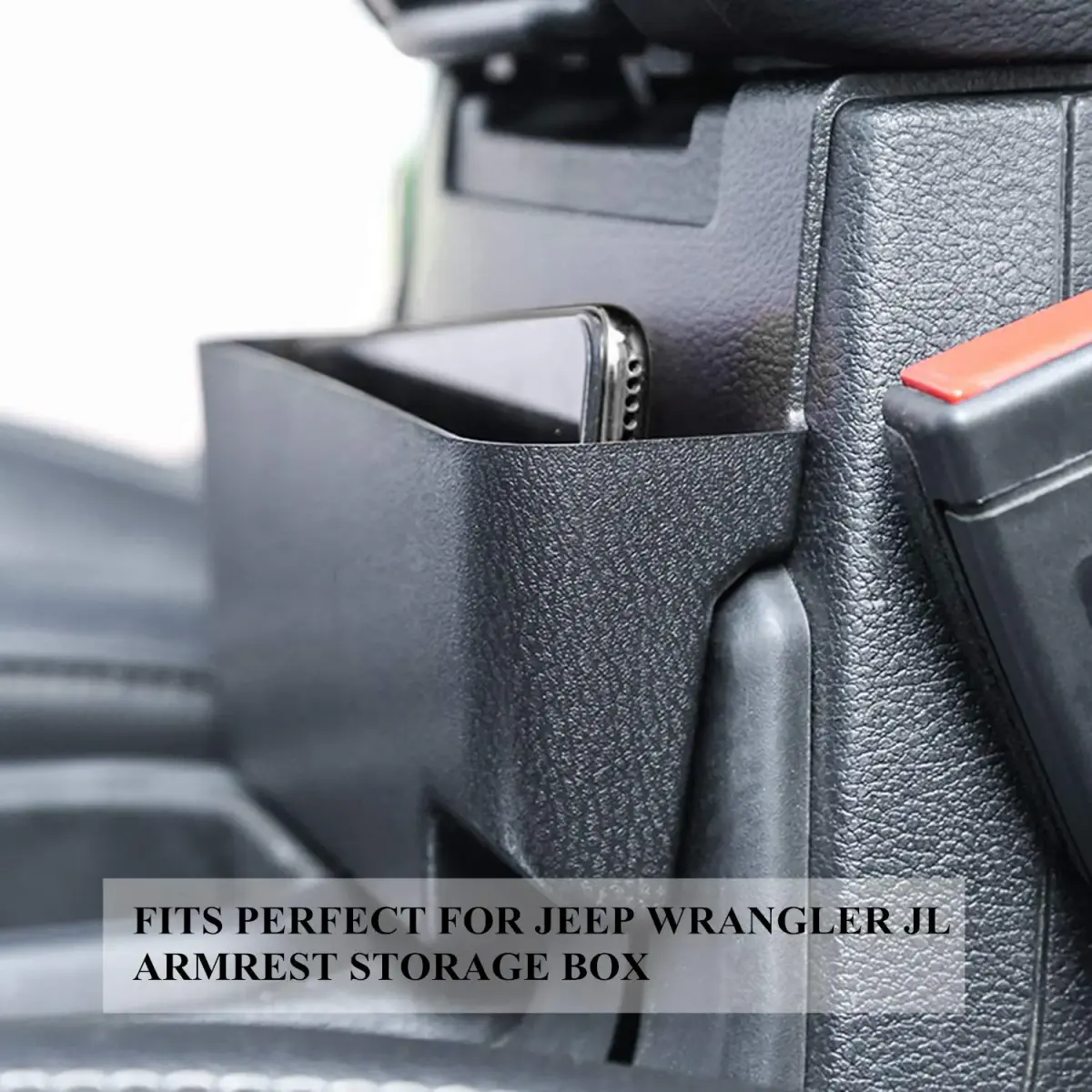 YOCTM Black Caddy for Jeep Wrangler JL JT 2018-2025 | Extends Storage Space - view 2