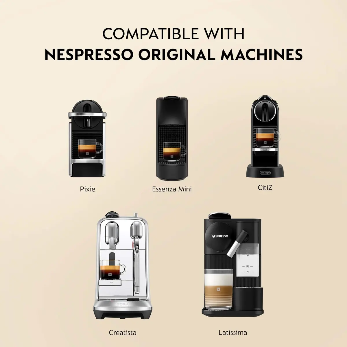 Nespresso Freddo Delicato Light Roast Coffee Pods | 50-Count Original Line Iced Coffee - view 4