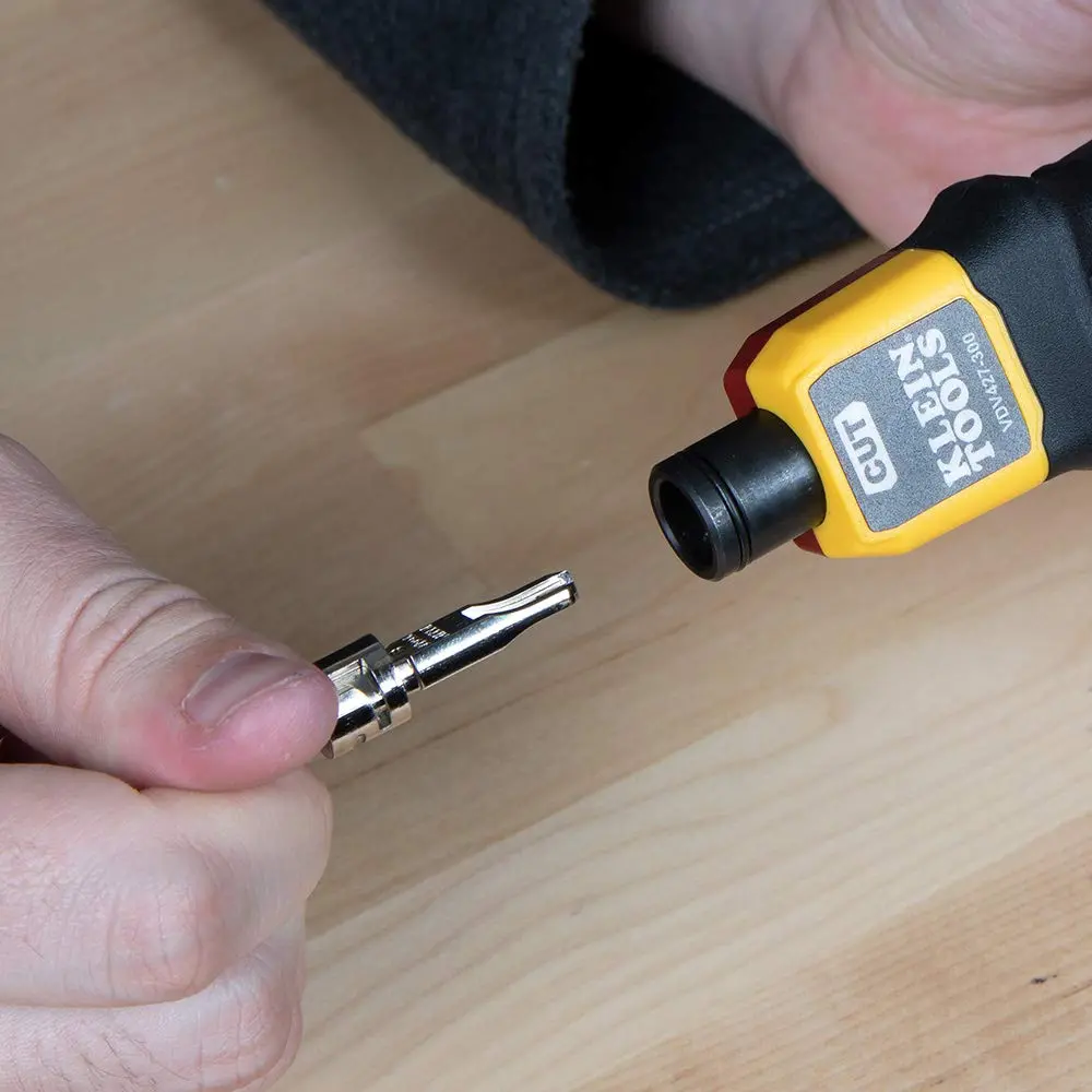 Klein Tools VDV427-300 Impact Punchdown Tool with 66/110 Blade | Precise CAT Cable Connections - view 6