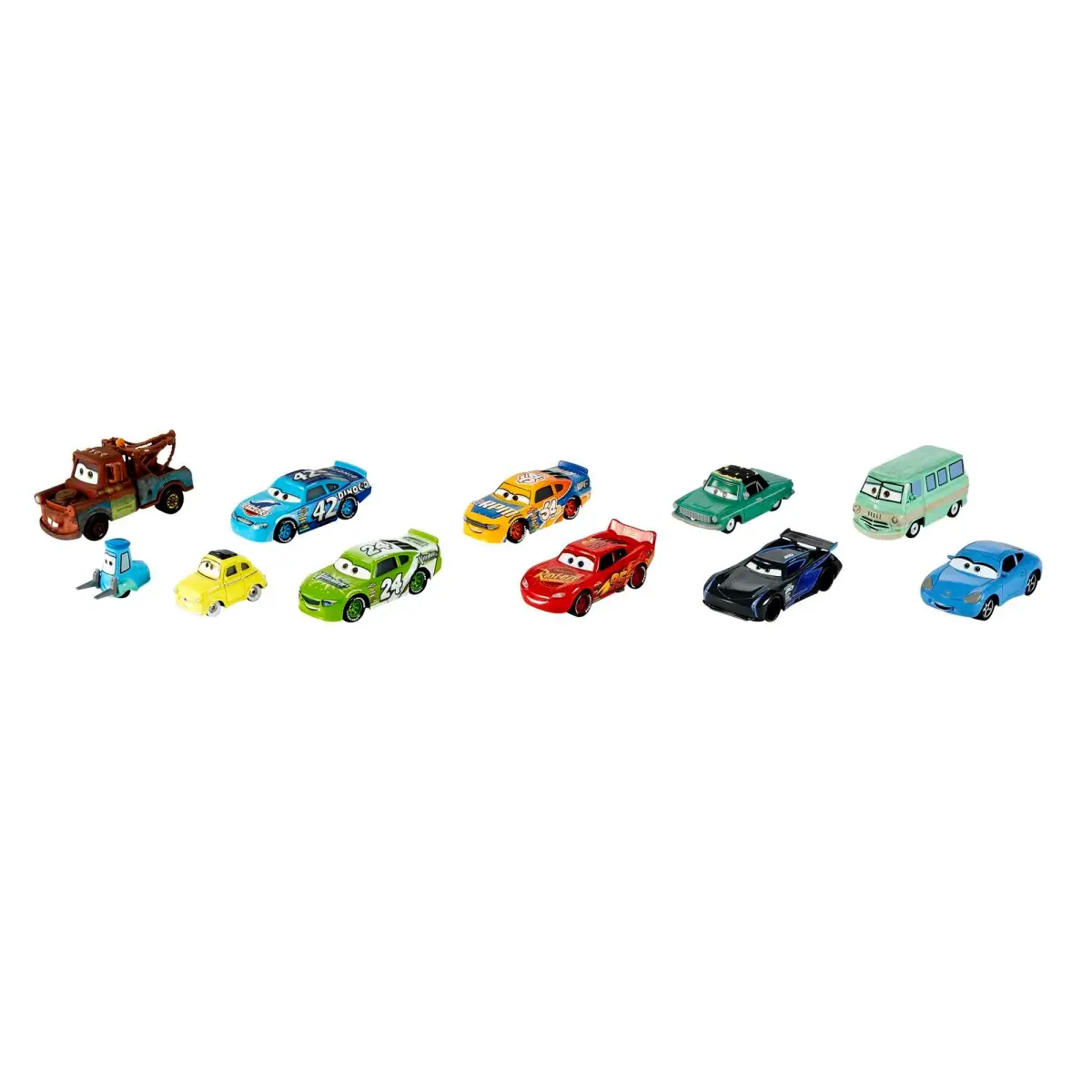 Mattel Disney Pixar Cars Mini Racers 10-Pack Die-Cast Vehicles | 1:55 Scale - view 4