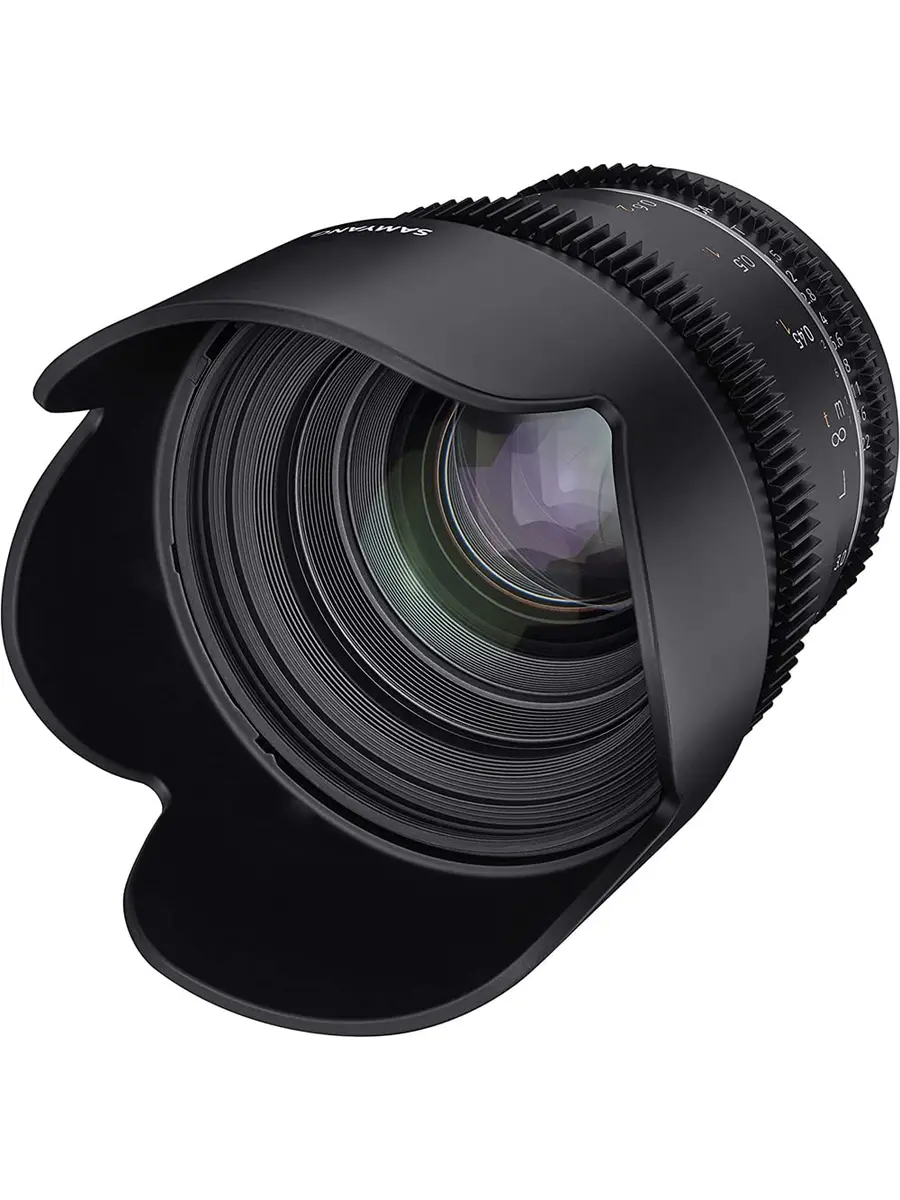 Samyang 50mm T1.5 VDSLR MK2 Cine Lens for Canon EF | Full Frame, Manual Focus, Weather-Sealed Mount - view 2