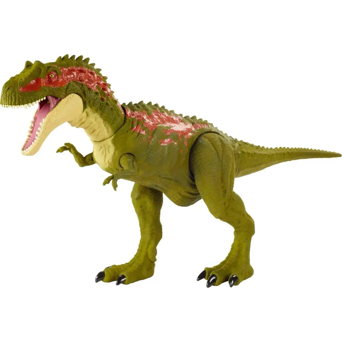 Mattel Jurassic World Massive Biters Sarcosuchus Dinosaur Action Figure | Tail-Activated Strike & Chomp Action - main product image
