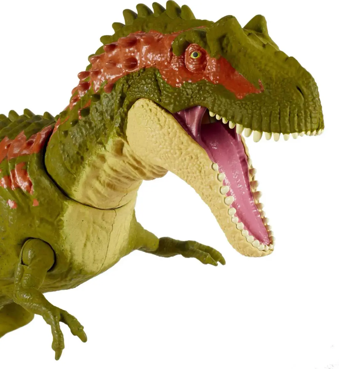 Mattel Jurassic World Massive Biters Sarcosuchus Dinosaur Action Figure | Tail-Activated Strike & Chomp Action - view 5