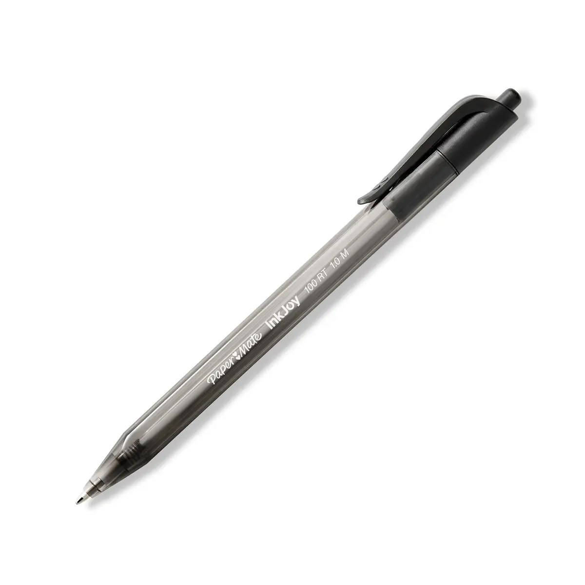 Paper Mate InkJoy 100RT Retractable Ballpoint Pens, Medium Point, Black, Box of 12 | Smooth Ink & Reliable Lines - view 4