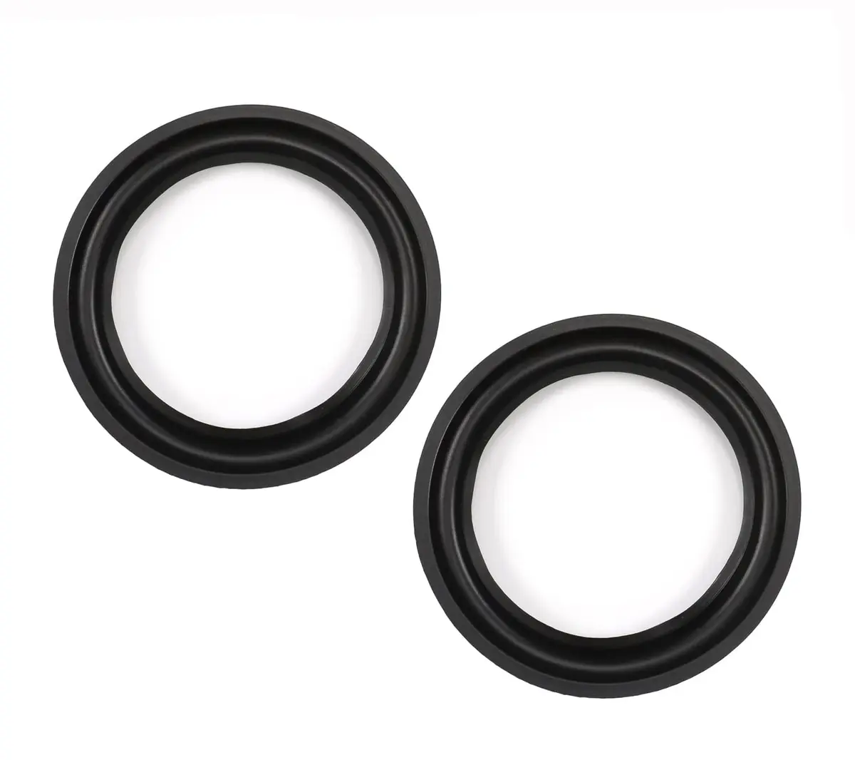 Fielect 12 Inch Speaker Rubber Edge Surround Rings | Durable DIY Replacement for Speaker Repair - main product image