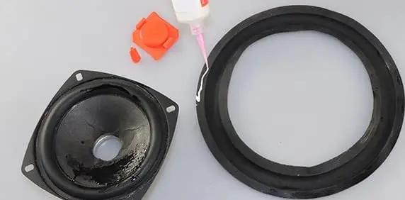 Fielect 12 Inch Speaker Rubber Edge Surround Rings | Durable DIY Replacement for Speaker Repair - view 8