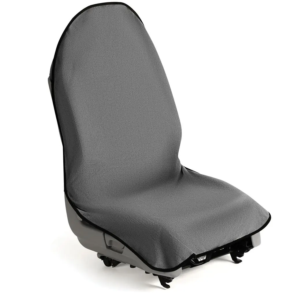 lebogner Waterproof Sweating Car Seat Cover 29.5”x56” | Universal Fit, Anti-Slip, Machine Washable, Grey - main product image