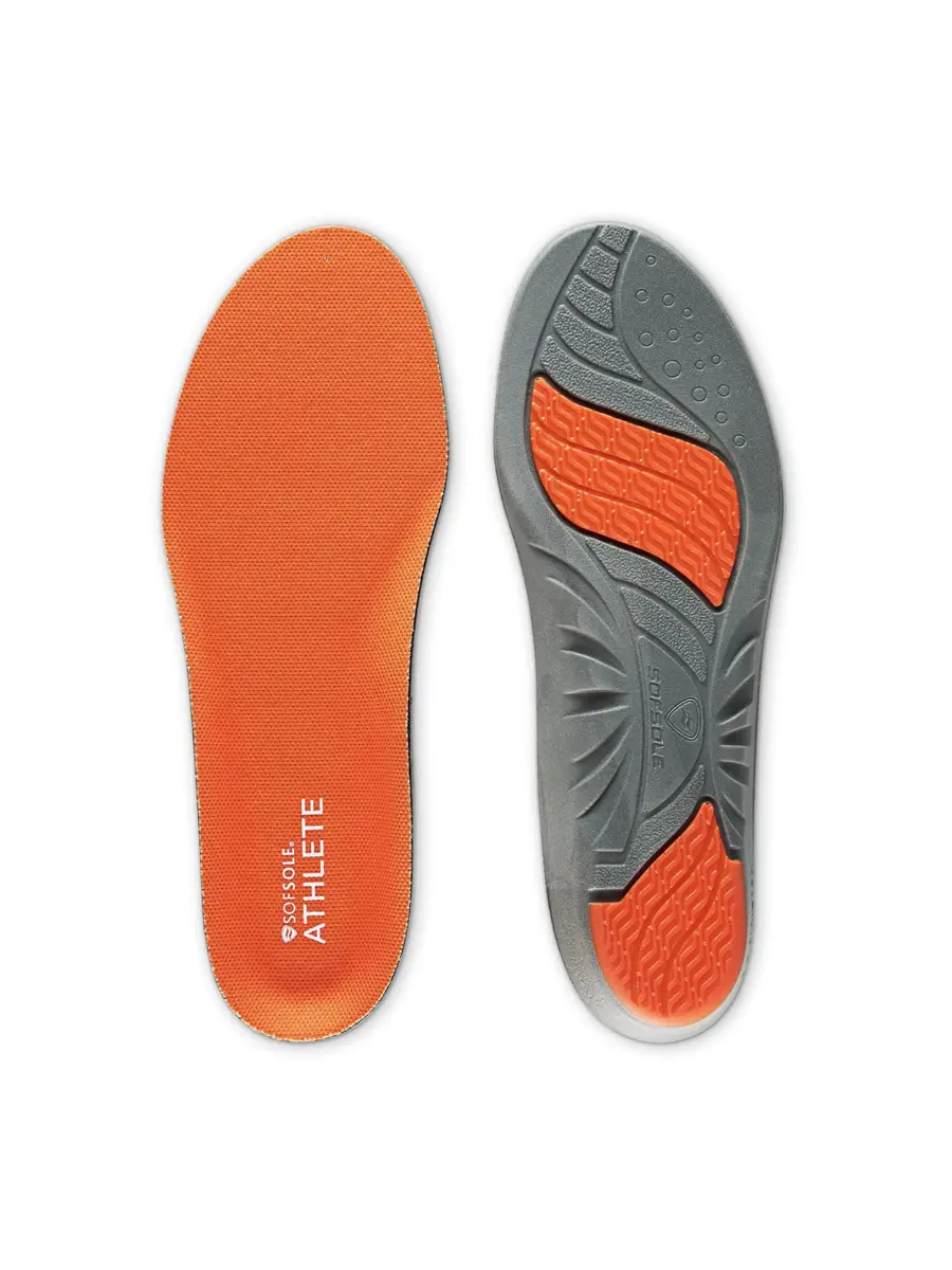 Sof Sole Insoles Men's ATHLETE Performance Full-Length Gel Shoe Insert | Shock Absorption & All-Day Comfort (Men's 11-12.5) - main product image