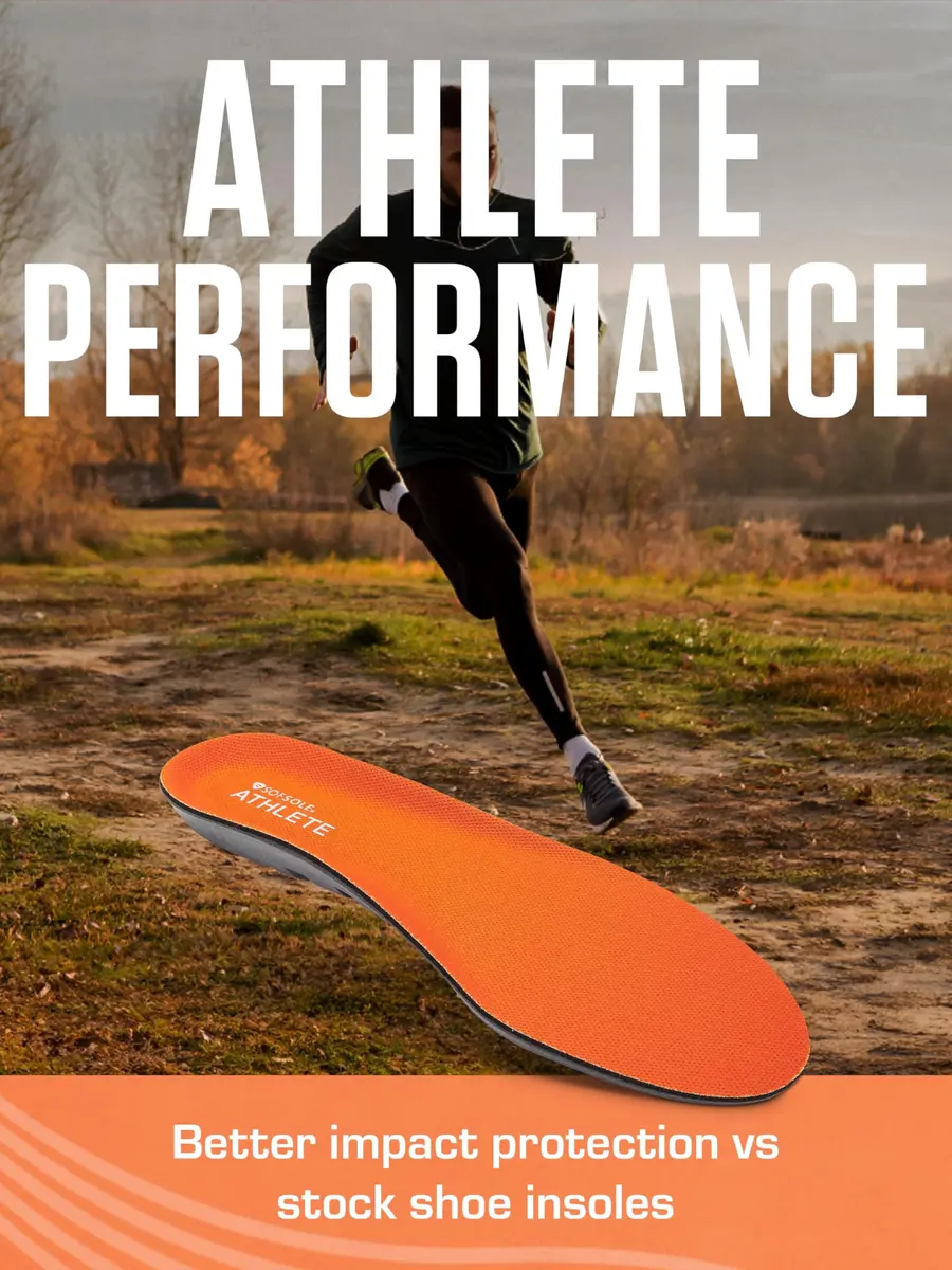 Sof Sole Insoles Men's ATHLETE Performance Full-Length Gel Shoe Insert | Shock Absorption & All-Day Comfort (Men's 11-12.5) - view 2