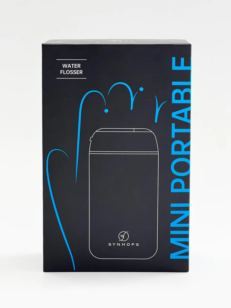 SYNHOPE White Cordless Portable Water Flosser 140ml (4.7 fl oz) | Deep Clean & Gum Health - view 7