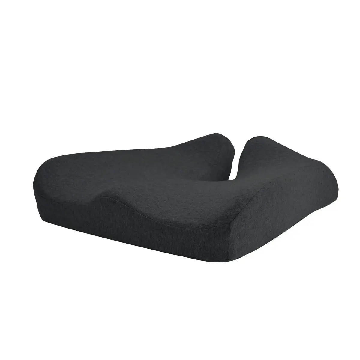 Cushion Lab Patented Pressure Relief Seat Cushion Black | Ergonomically Contoured for Tailbone & Hip Pain Relief - view 8