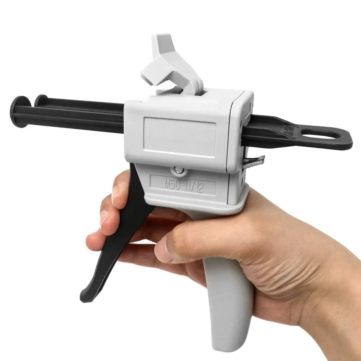 QWORK 50ml Dual Cartridge Dispensing Gun | 1:1 & 1:2 Ratio Epoxy Applicator - view 3