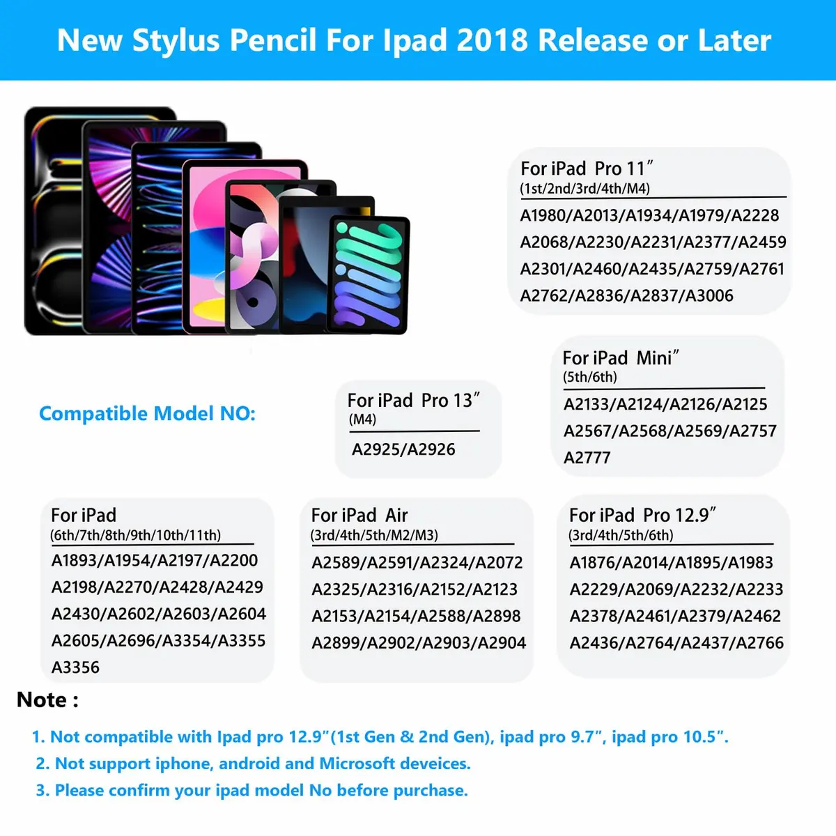 Yottn Stylus Pen for Apple iPad - Palm Rejection, Precise, Long Battery Life | Compatible with 2018-2026 iPad Models - view 4