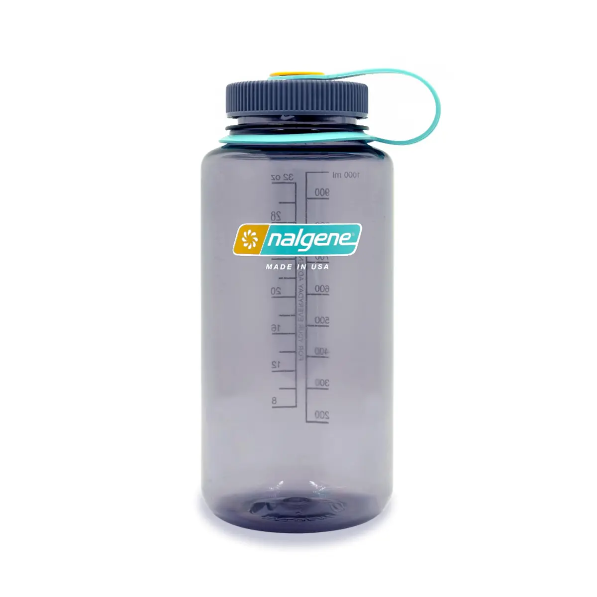Nalgene 32 oz Wide Mouth Water Bottle, Aubergine | Heavy-Duty, Indestructible & Versatile - main product image