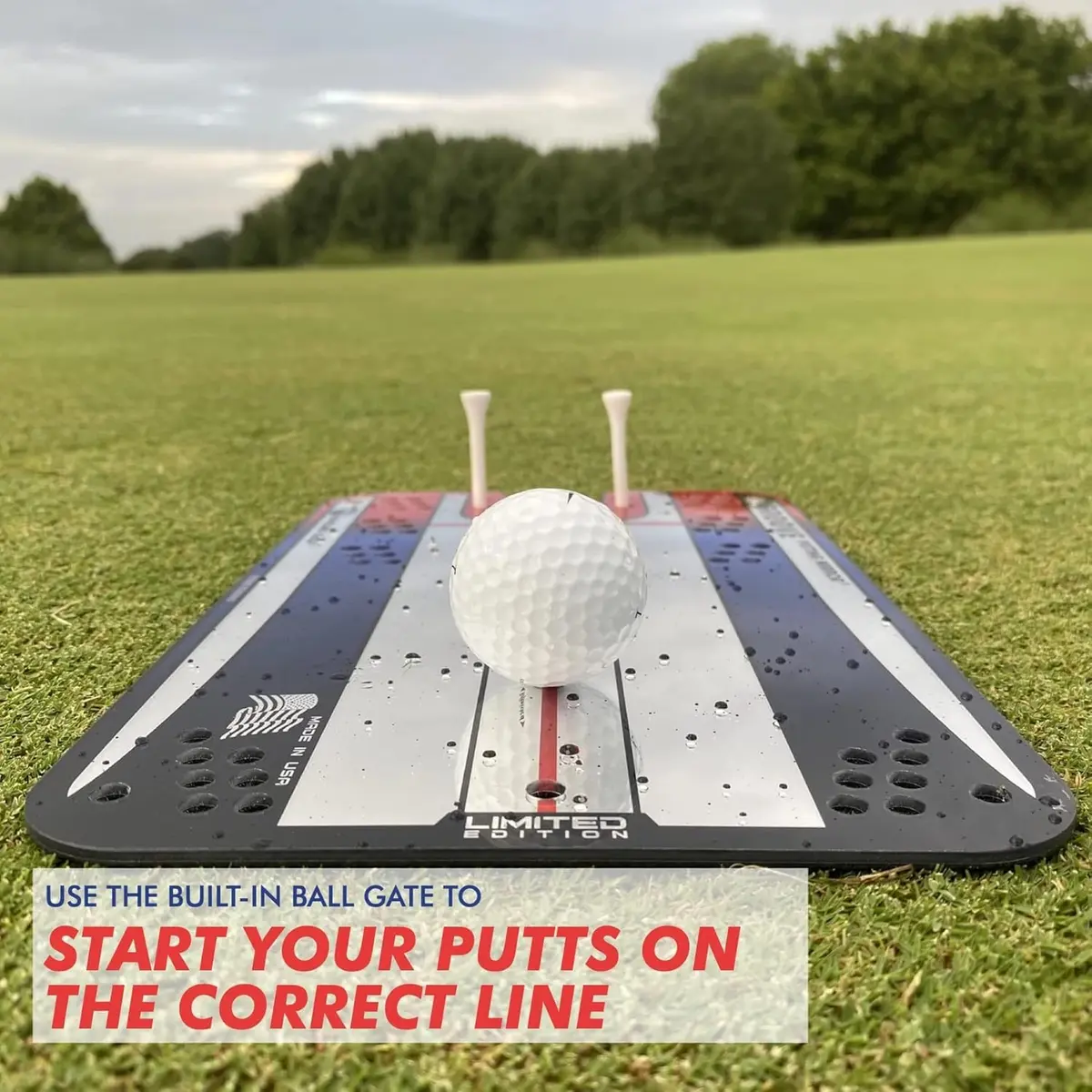 EyeLine Golf Putting Mirror, Alignment Training Aid for Consistent Setup, Indoor-Outdoor (Groove) - view 4