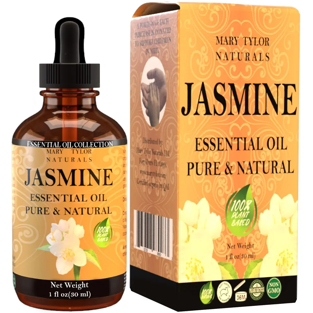Mary Tylor Naturals Jasmine Essential Oil 30ml | Pure Therapeutic Grade Aromatherapy - view 5