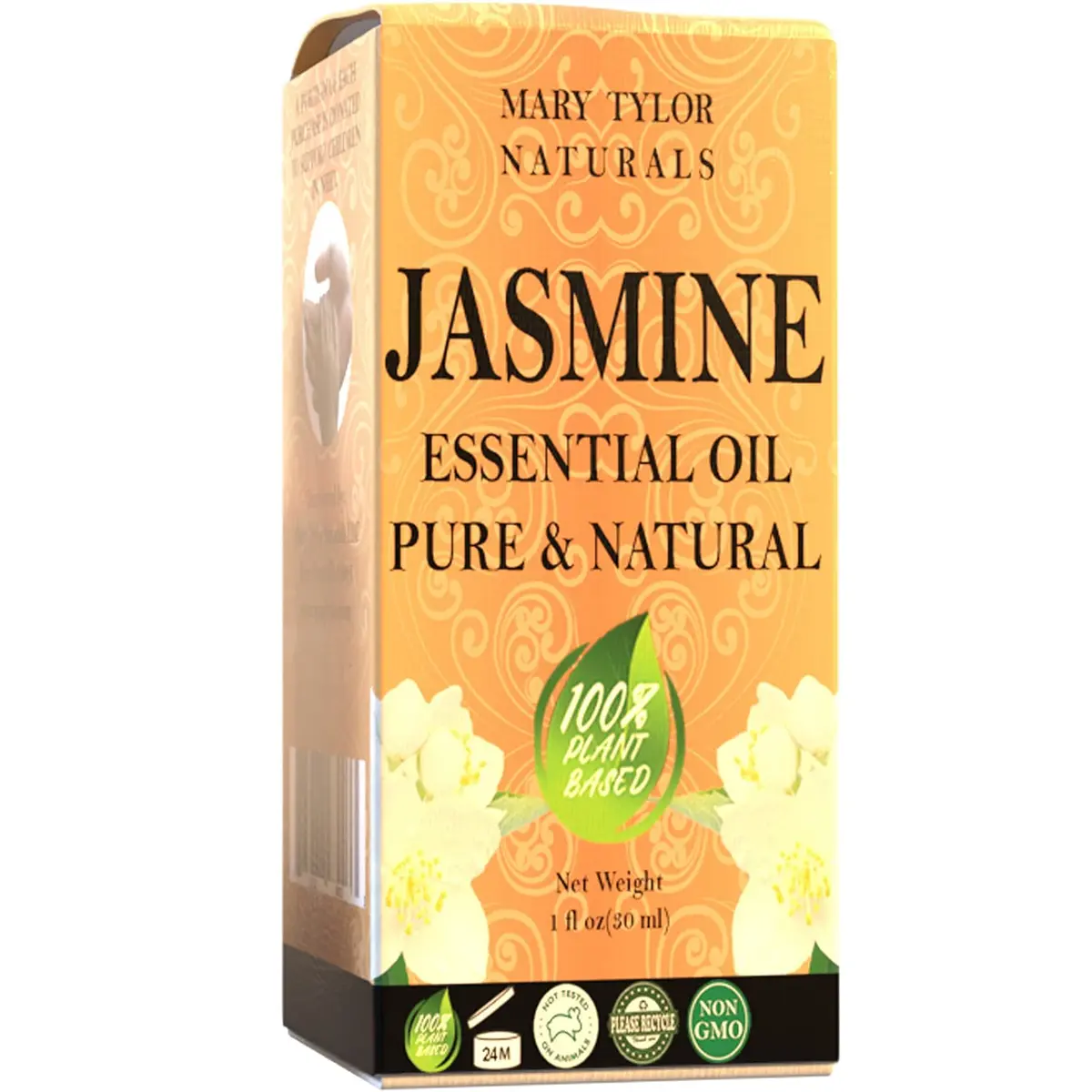 Mary Tylor Naturals Jasmine Essential Oil 30ml | Pure Therapeutic Grade Aromatherapy - view 2