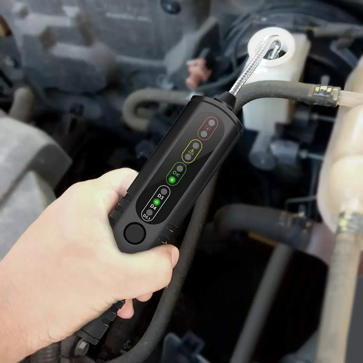 KINGBOLEN BF100 Brake Fluid Tester | Measures DOT3/DOT4/DOT5.1 Moisture Content - view 8