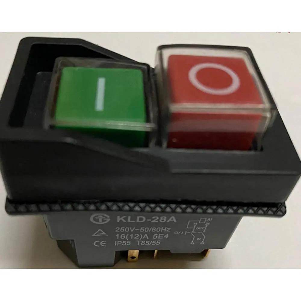WSDMAVIS KLD-28A Waterproof Magnetic ON Off Pushbutton Switch 220V (16A Rated Current) - view 3