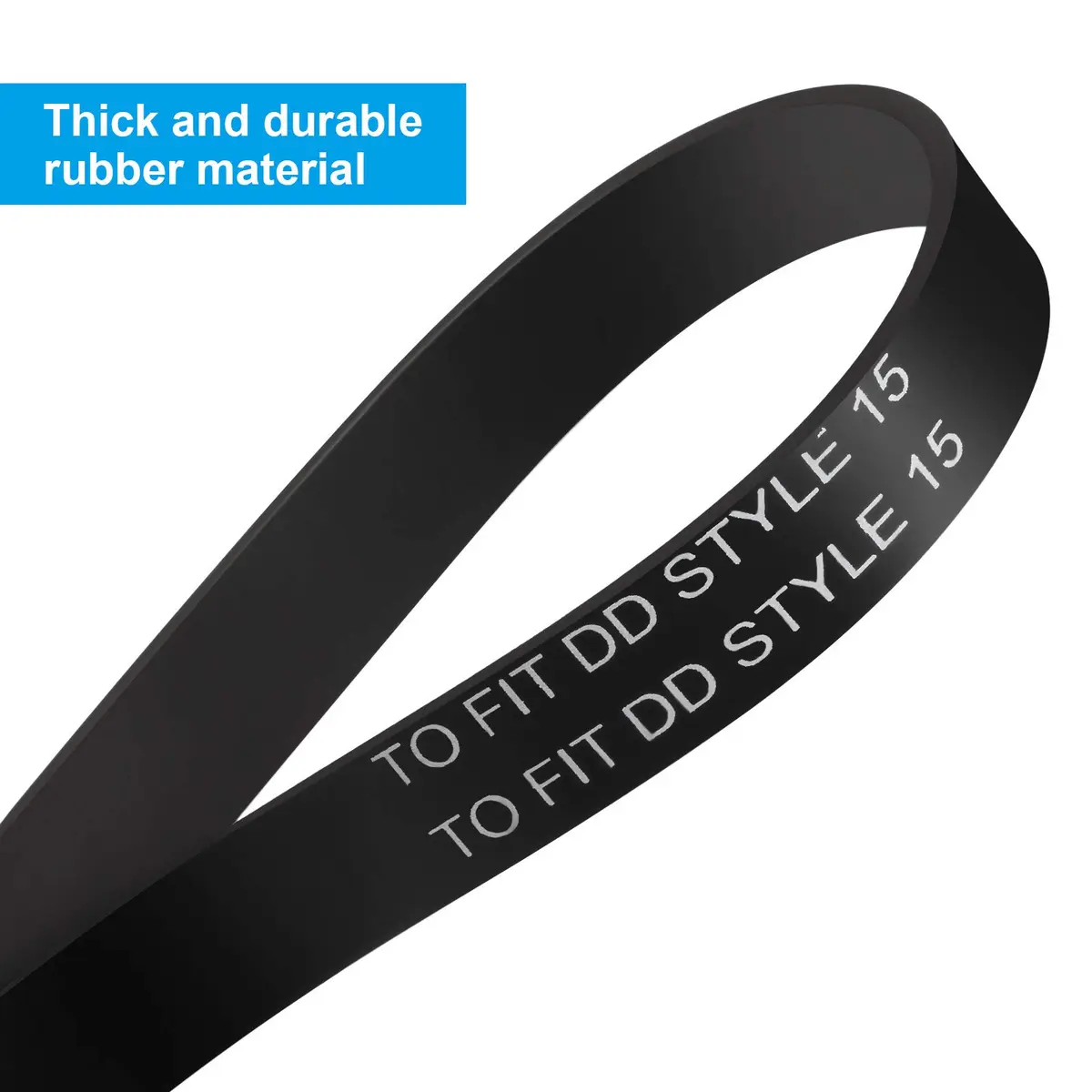 Honoson Vacuum Belt Style 15 | Compatible with Dirt Devil Series, Durable Rubber (70-120 chars) - view 3