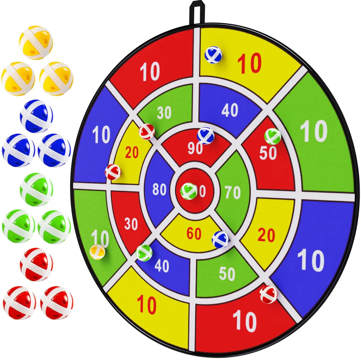 BooTaa 29" Large Dart Board for Kids | Indoor/Outdoor Fun Party Game for Ages 3-12 - main product image