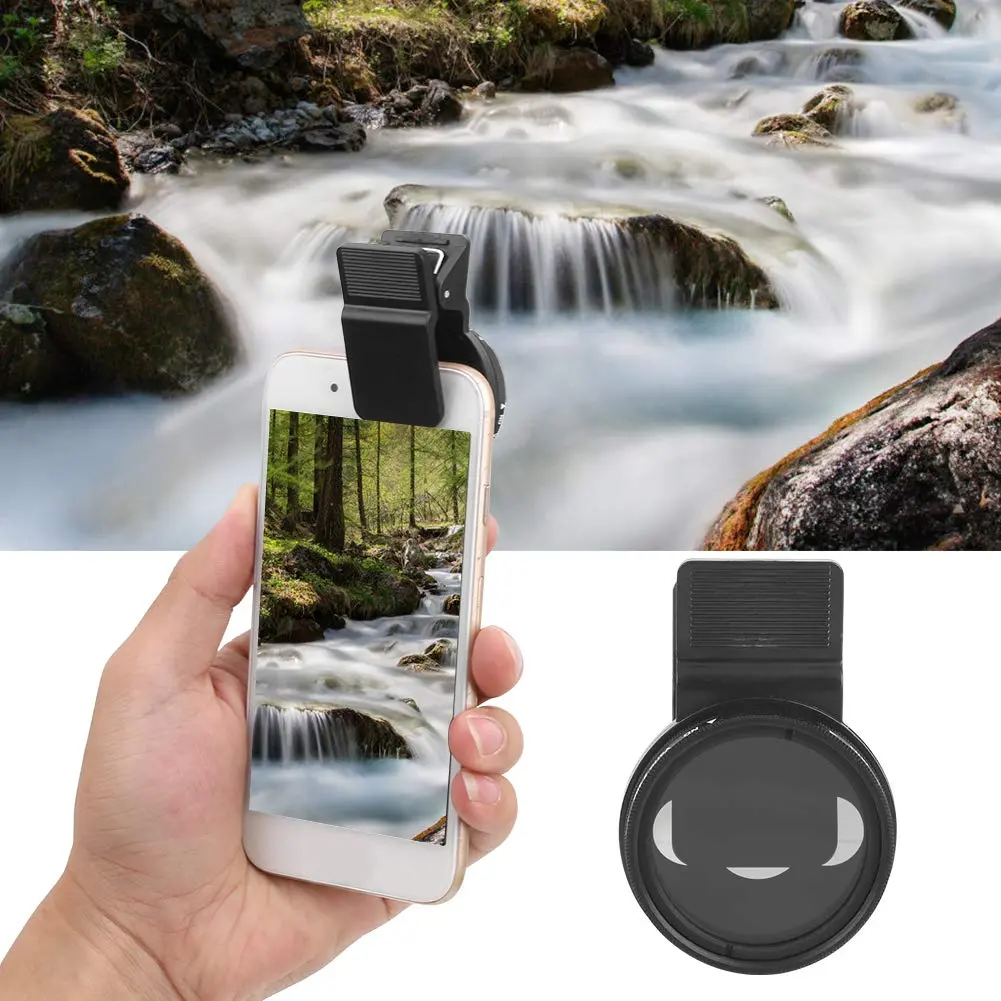 Bindpo Cellphone Filter ND2-400 37mm | Adjustable Neutral Density Filter for Mobile Phones - view 5