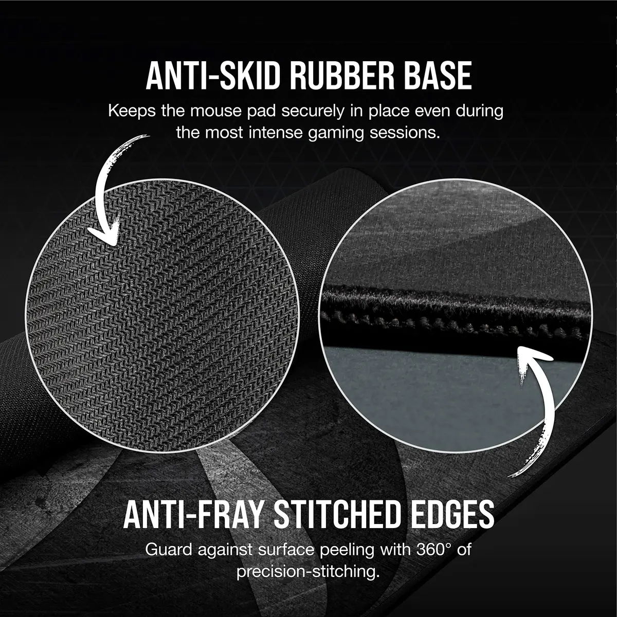 Corsair MM300 PRO Gaming Mouse Pad Medium Spill-Proof Cloth 360mm x 300mm | Ultra-Fast, Stain-Resistant - view 6