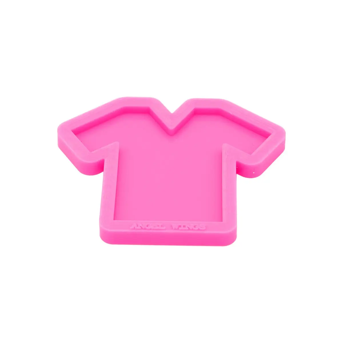 Angel Wings T-shirt Shape Keychain Silicone Mold for Fondant & Desserts | 10 cm x 30.1 cm (3.9 in x 11.8 in) - view 7