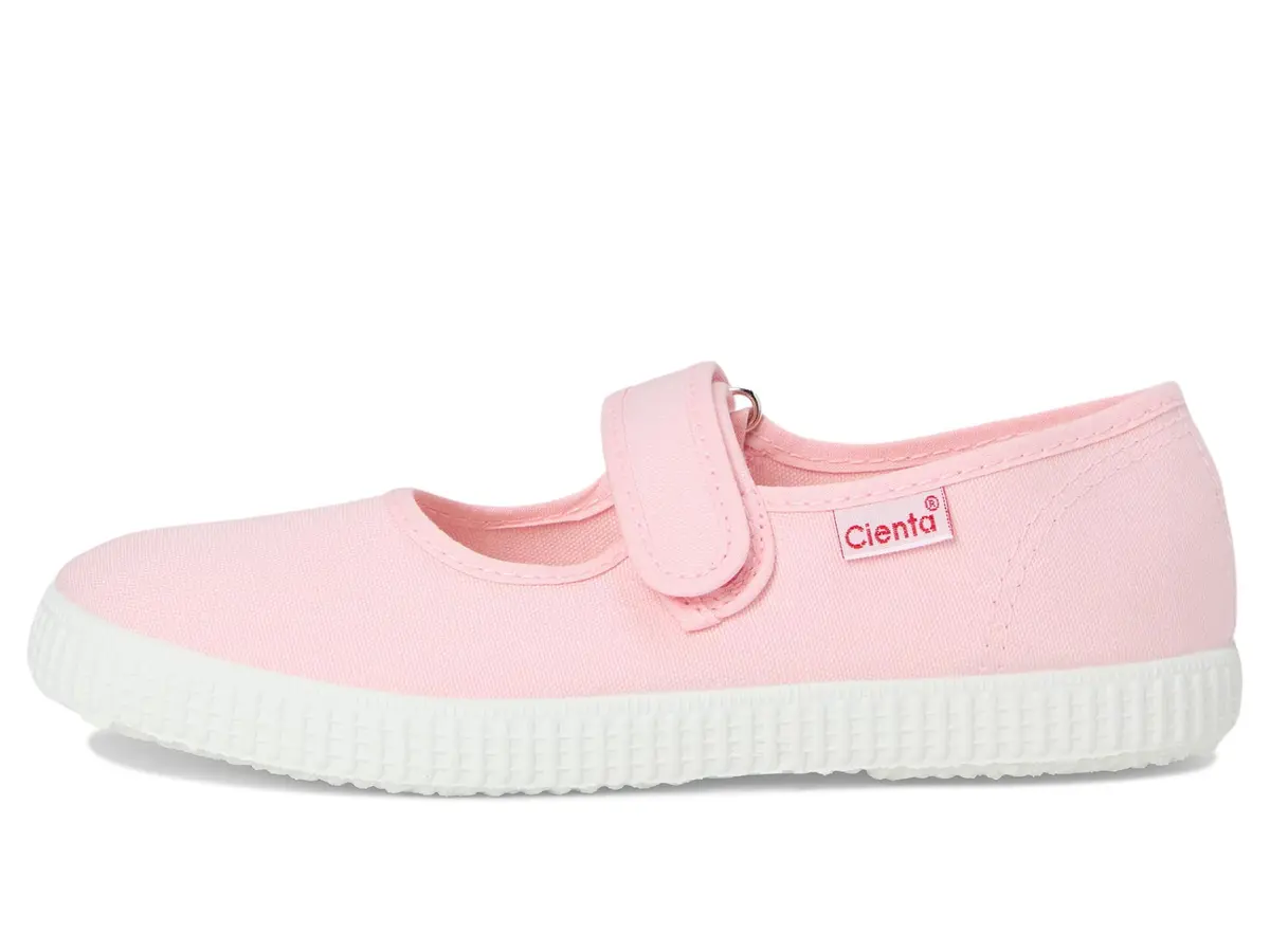 Cienta Kids Shoes 56000 Light Pink 1.5 Little Kid | Washable Canvas Mary Jane - view 6