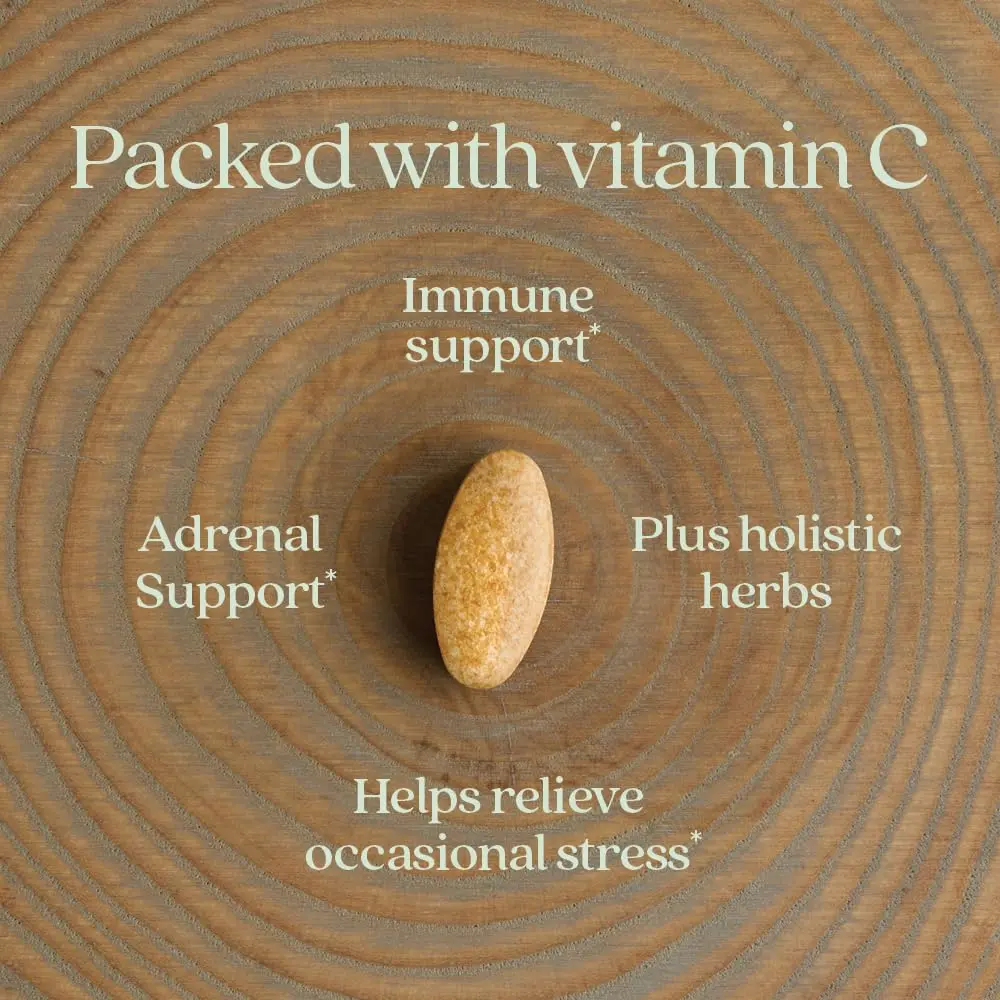 New Chapter Immune Defense, Vitamin C + Elderberry, 30 Count | Supports Immune Function & Stress Response - view 4