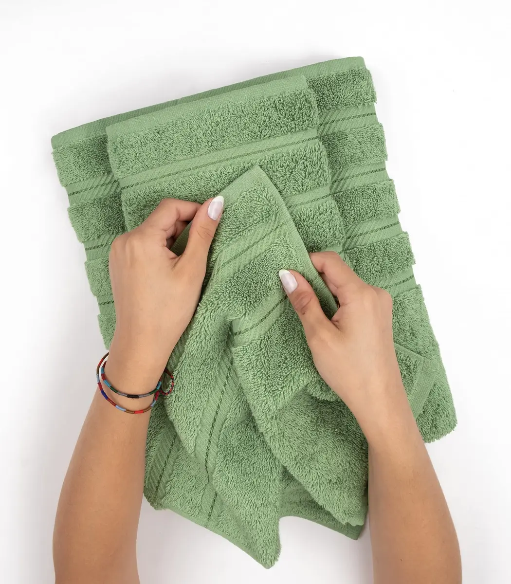 American Soft Linen 100% Cotton Turkish Towels - 6 Piece Set | Luxurious, Absorbent & Quick-Dry - view 6