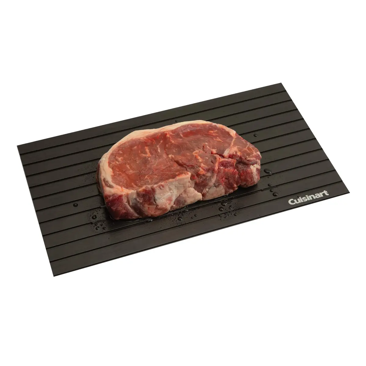 Cuisinart Defrosting Tray for Frozen Meat | Conductive Aluminum Thaws Food Fast - view 7