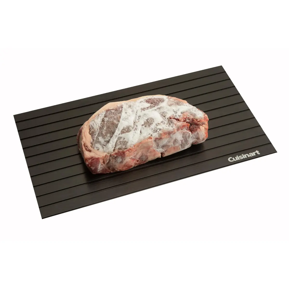 Cuisinart Defrosting Tray for Frozen Meat | Conductive Aluminum Thaws Food Fast - view 8