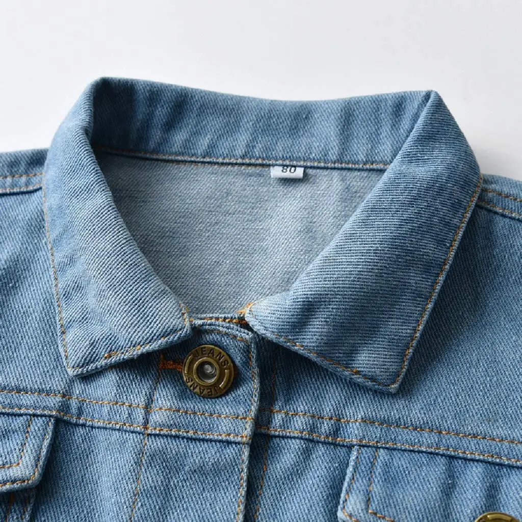 CM C&M WODRO Baby Denim Jacket Blue 3-4T | Stylish Toddler Outerwear - view 3
