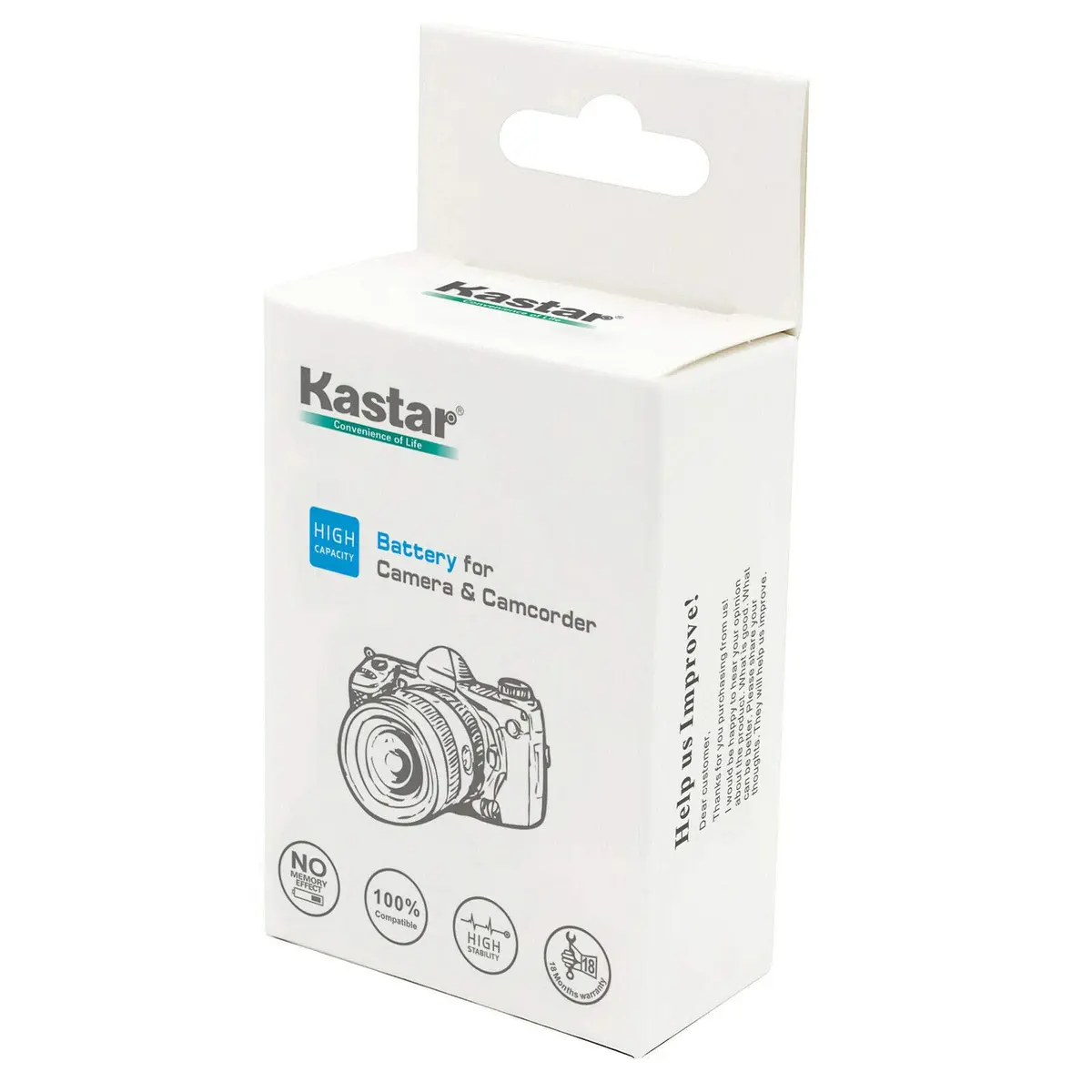 Kastar 2-Pack Battery and LTD2 USB Charger for Panasonic DMW-BLD10, DMC-GX1, G3, GF2 | Lithium-Ion 7.4V 1600mAh - view 5