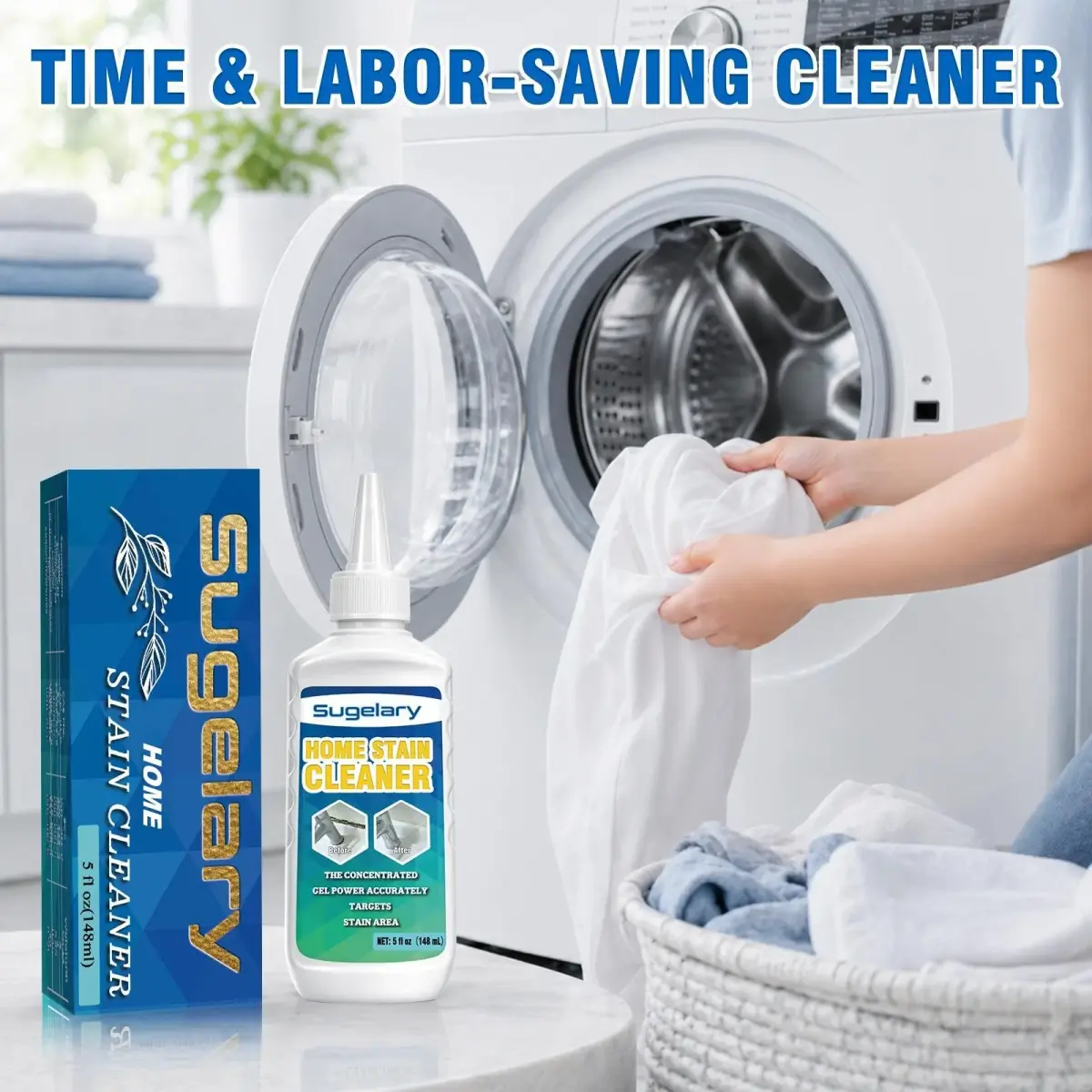 Sugelary Mold Stain Cleaner Gel 148ml (5 Fl Oz) | Tough on Mold, Easy Application - view 7