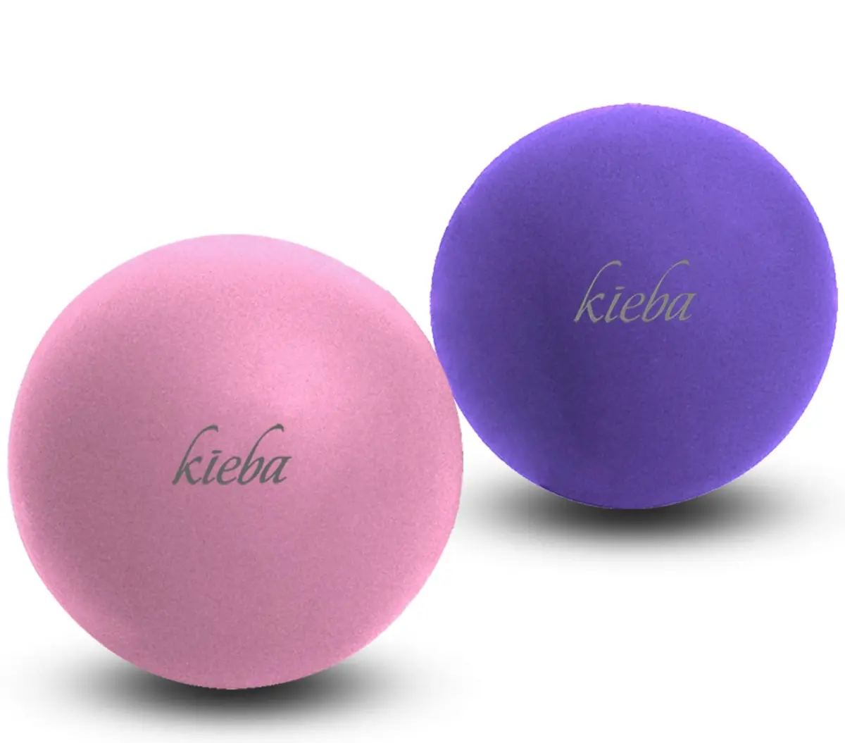 Kieba Massage Lacrosse Balls 2.5 inch (6.35 cm) Pink & Purple | Trigger Point Therapy & Myofascial Release - main product image