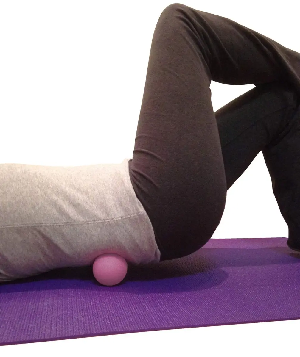 Kieba Massage Lacrosse Balls 2.5 inch (6.35 cm) Pink & Purple | Trigger Point Therapy & Myofascial Release - view 2