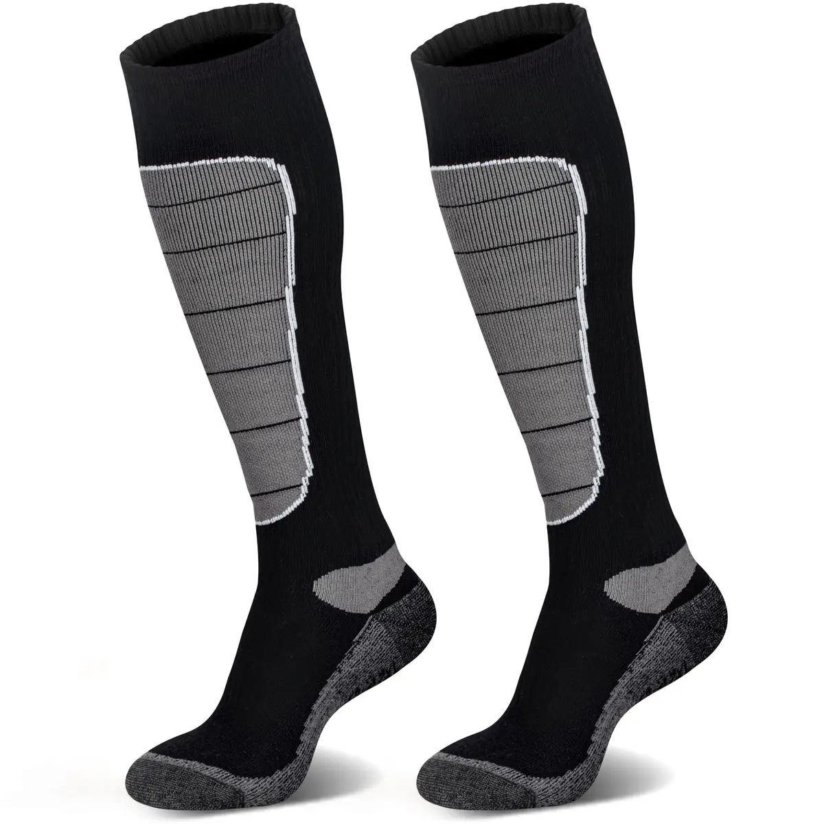 Hylaea Merino Wool Ski Socks Over the Calf | Thermal, Moisture-Wicking & Knee-High (120 chars) - main product image