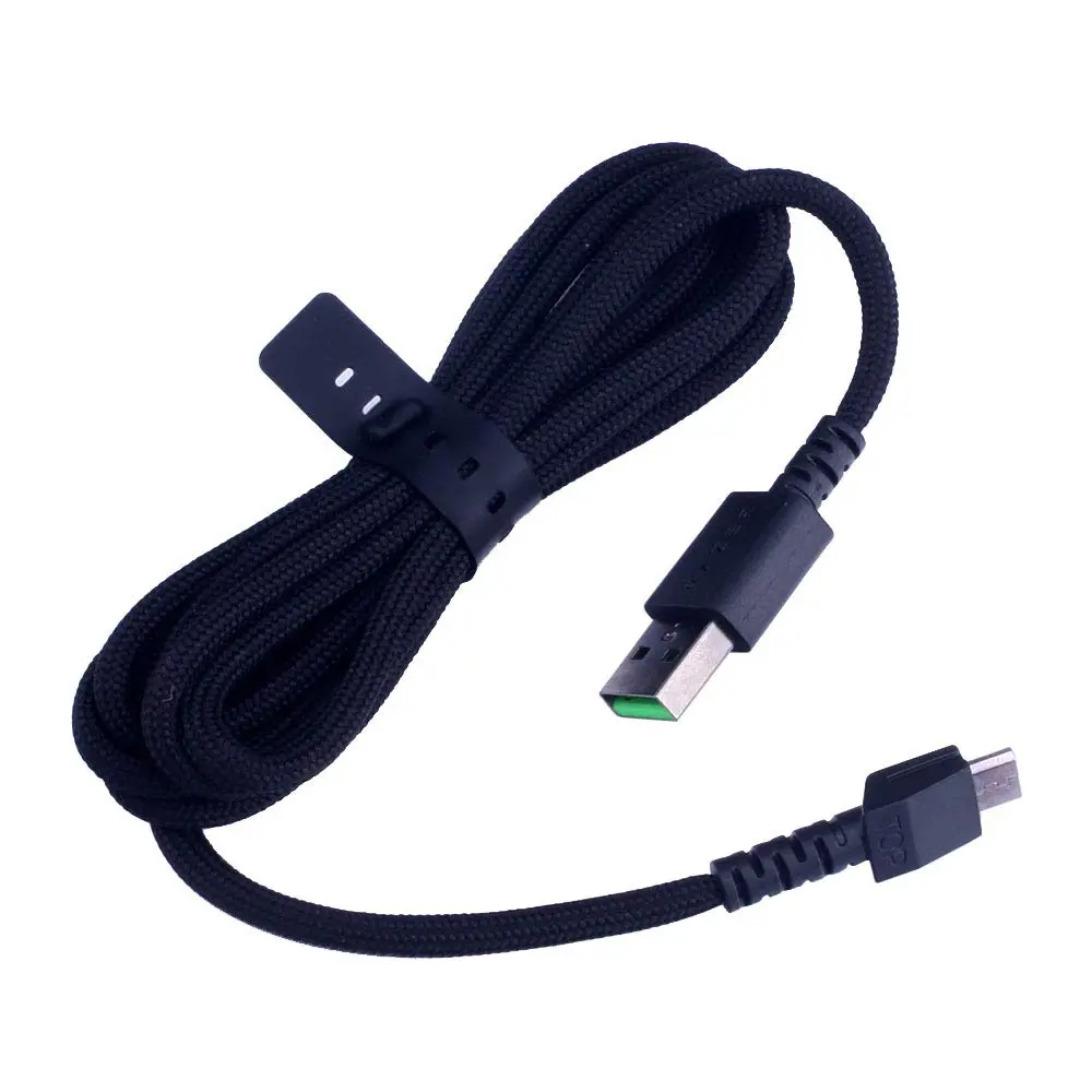 HUYUN USB Charging Cable for Razer Naga Pro & DeathAdder V2 pro & Basilisk & Viper Ultimate 1.9m | Compatible with Razer Hyperspeed Wireless Mouse - view 2