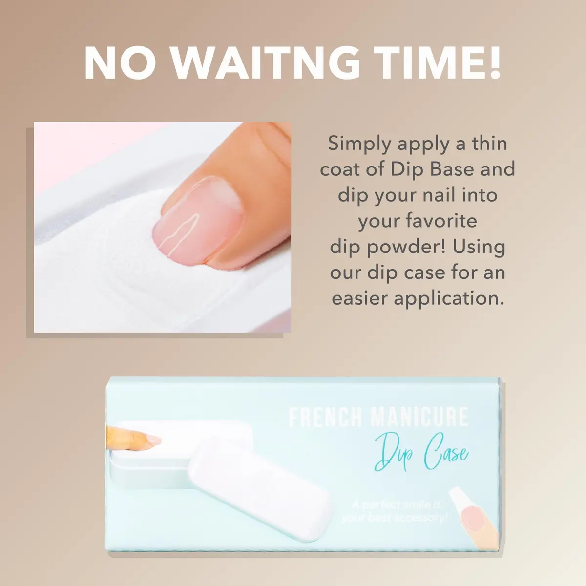 Kiara Sky Mini Kit (Color) | Lightweight, Long-Lasting Nails, USA Formulation - view 3