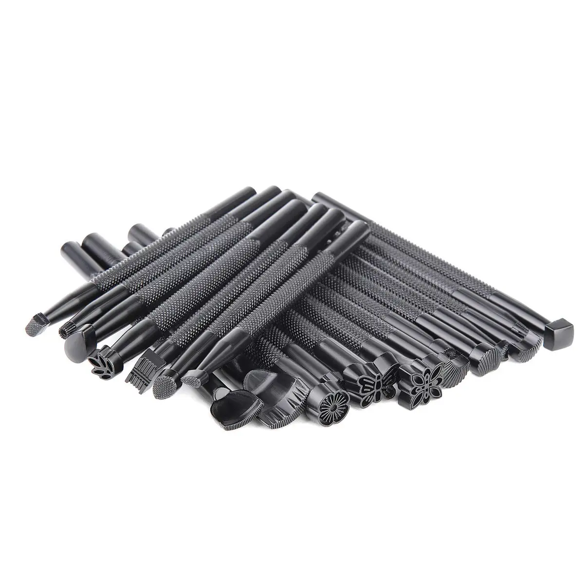 QMNNMA 20 PCS Leather Stamping Tools Kit | High-Quality Metal Carving Set for Leather Craft - main product image
