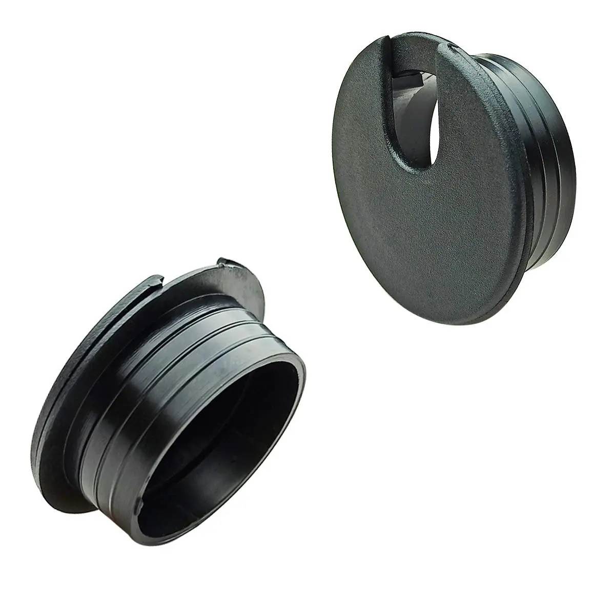 TTSAM Black Plastic Wire Cord Cable Grommets Hole Cover, 35mm (1-3/8 Inch) Mounting Hole Diameter | Pack of 6 - view 6