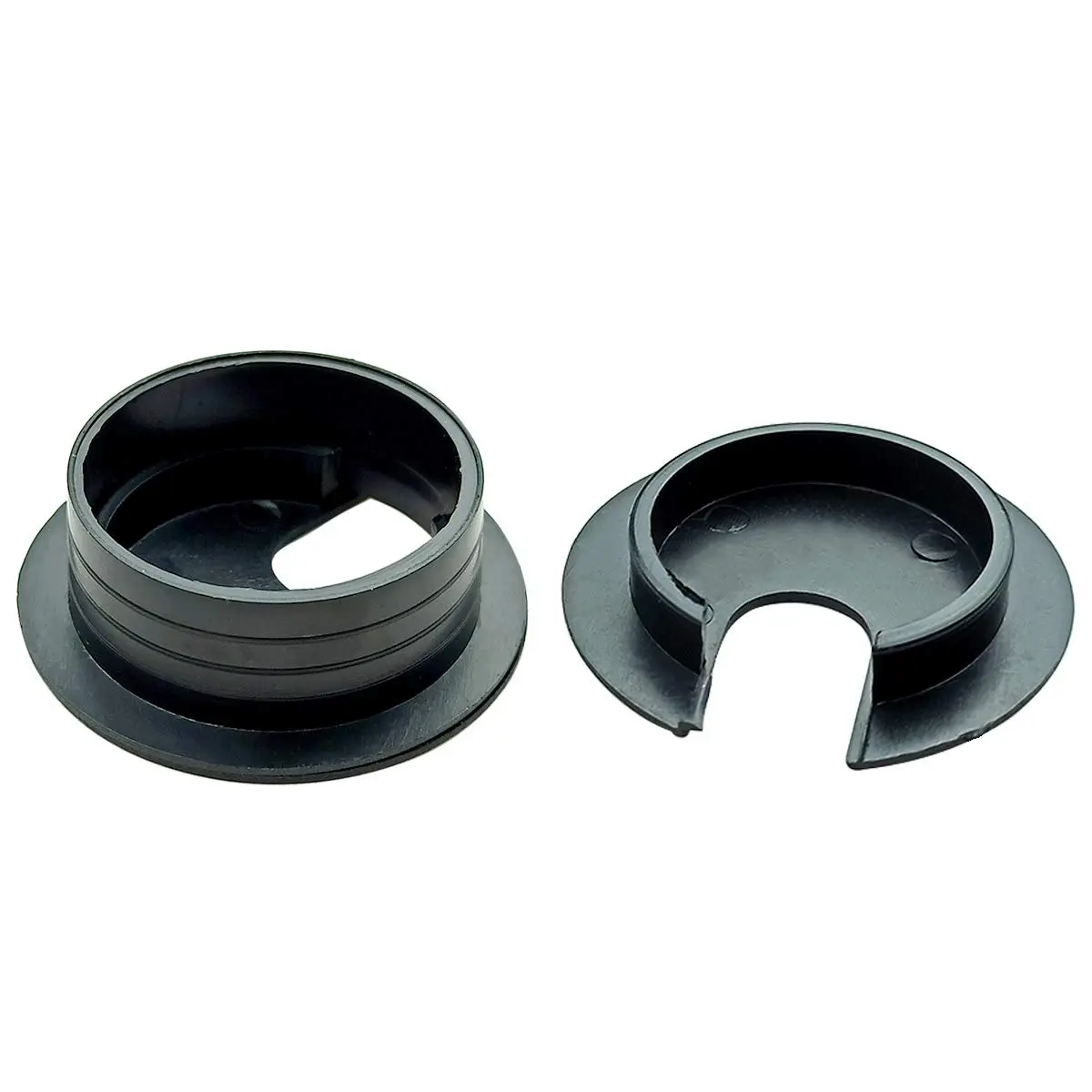 TTSAM Black Plastic Wire Cord Cable Grommets Hole Cover, 35mm (1-3/8 Inch) Mounting Hole Diameter | Pack of 6 - view 3