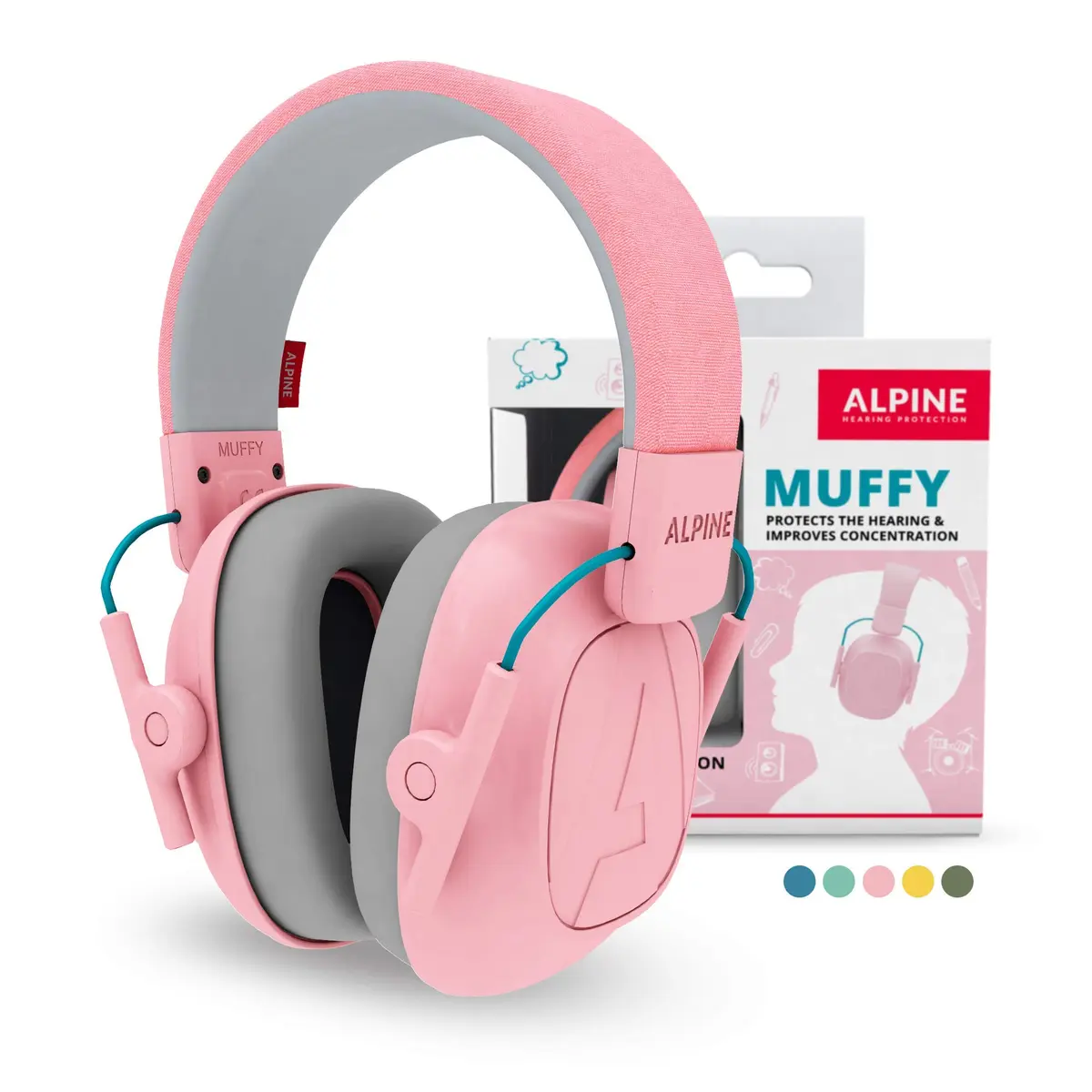 Alpine Muffy Kids Ear Muffs for Kids Ear Protection | 174 g (6.1 oz) | 3-16 Years - view 7