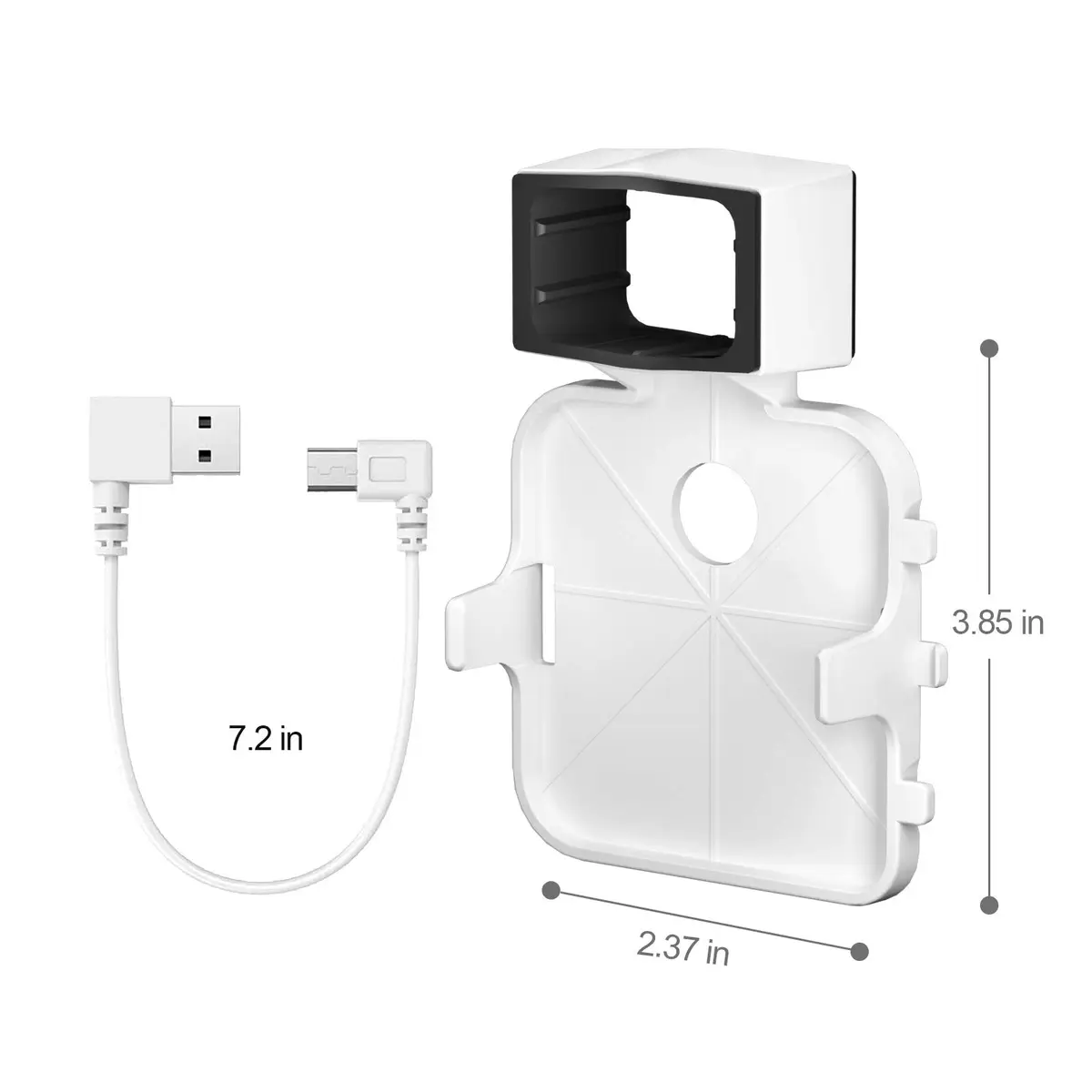 HOLACA Outlet Wall Mount for Blink Sync Module 2 | Easy Install, 2 Pack, White - view 4