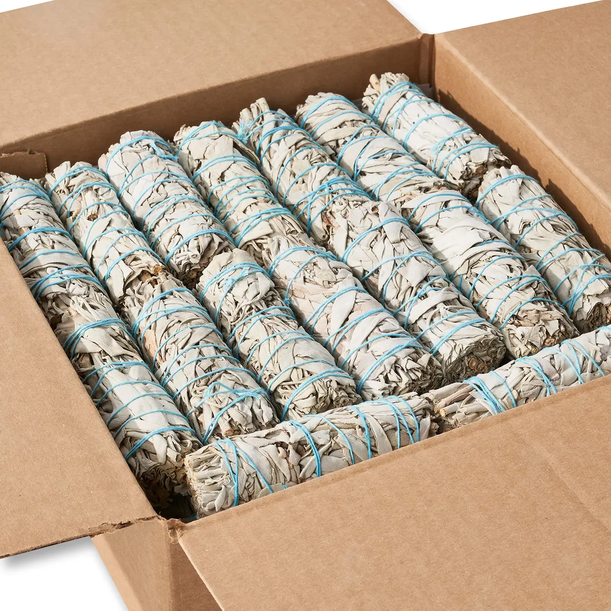BLUE RIVER SAGE White Sage Smudge Sticks, 4 Inch, 25 Pack | Sustainably Grown & Purifies Energy - main product image