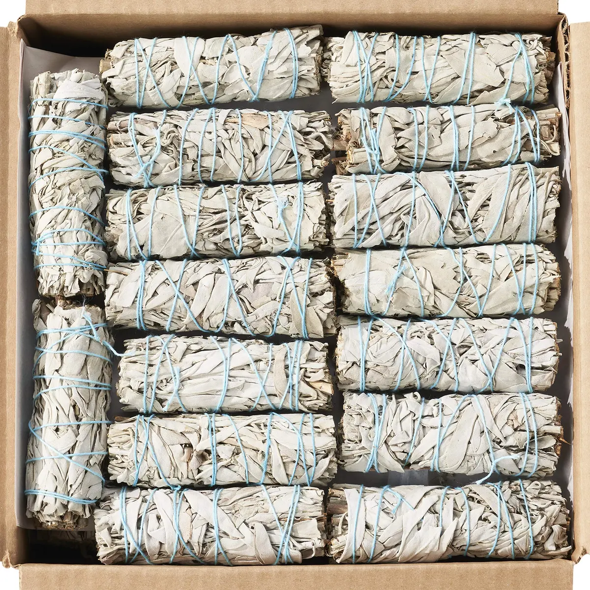 BLUE RIVER SAGE White Sage Smudge Sticks, 4 Inch, 25 Pack | Sustainably Grown & Purifies Energy - view 2